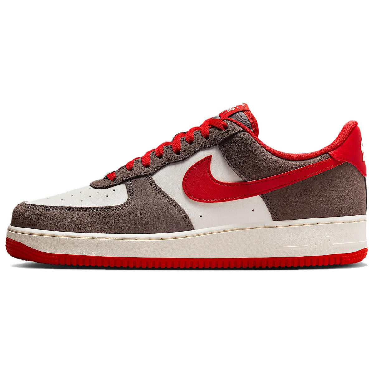ナイキ Nike Air Force 1 Low '07 LV8 Cave Stone University Red FQ8714-201 スニーカー メンズ