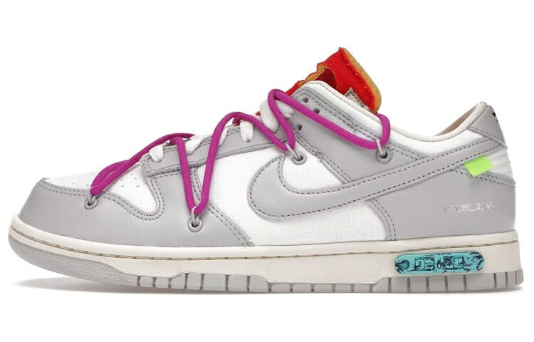オフホワイト × ナイキ OFF-WHITE x Nike Dunk The 50 NO.45 ユニセックスカジュアルスニーカー