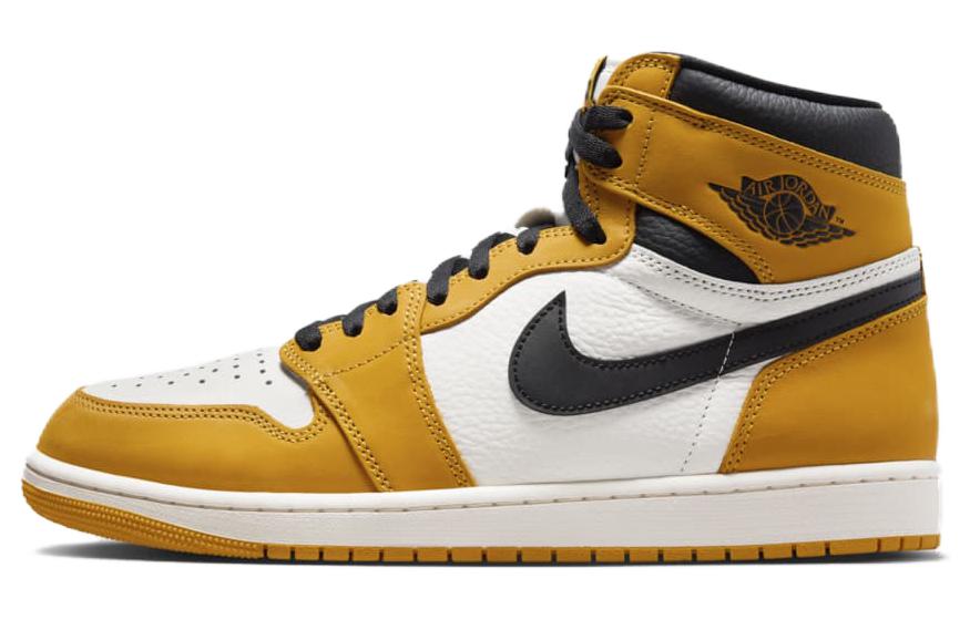 Jordan 1 Retro High OG Yellow Ochre DZ5485-701 スニーカー メンズ