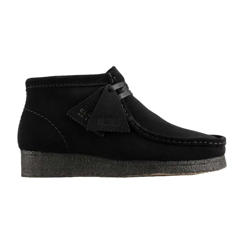 クラークス Clarks Originals Wallabee Boot Black Suede 26155521 スニーカー レディース