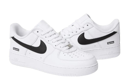 【新品・正規品・送料無料】ナイキ Nike Air Force 1 Low Supreme White Black CU9225-102 スニーカー メンズ 国内発送