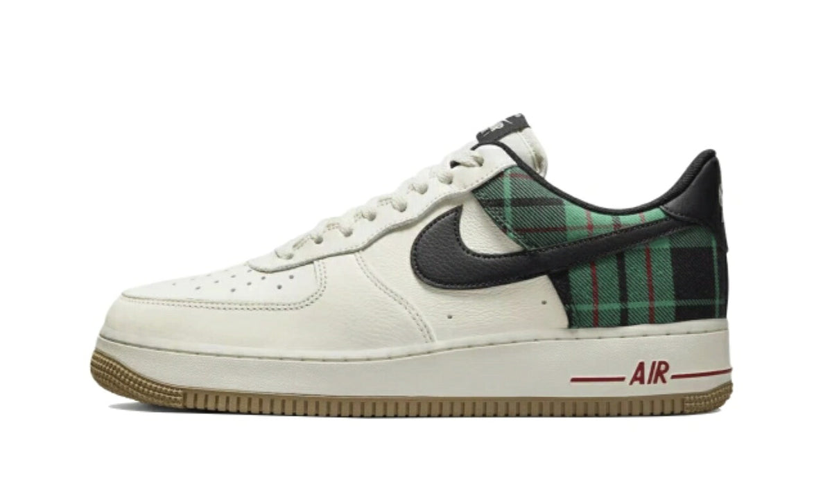 ナイキ Nike Air Force 1 Low '07 LX Plaid Pale Ivory Stadium Green DV0791-100 スニーカー メンズ