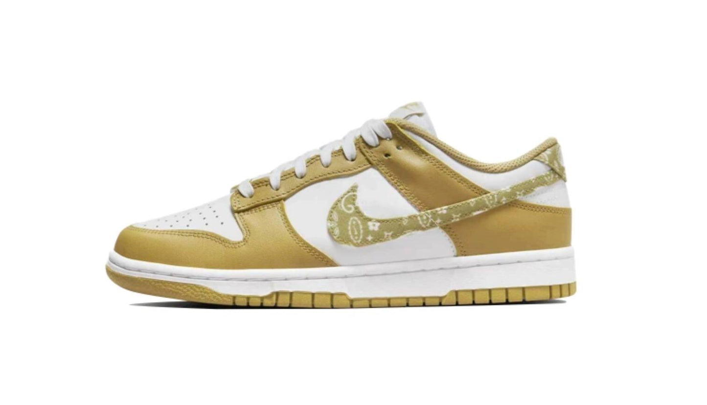 【新品・正規品・送料無料】ナイキ Nike Dunk Low Essential Paisley Pack Barley DH4401-104 スニーカー レディース 国内発送
