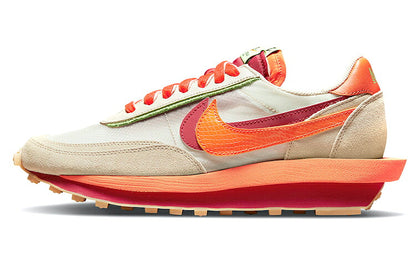 ナイキ Nike LD Waffle sacai CLOT Kiss of Death Net Orange Blaze DH1347-100 スニーカー メンズ