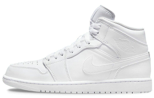 Jordan 1 Mid Triple White 554724-136 スニーカー メンズ