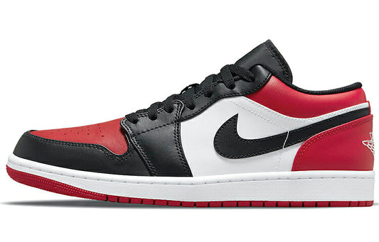 Jordan 1 Low Bred Toe 553558-612 スニーカー メンズ