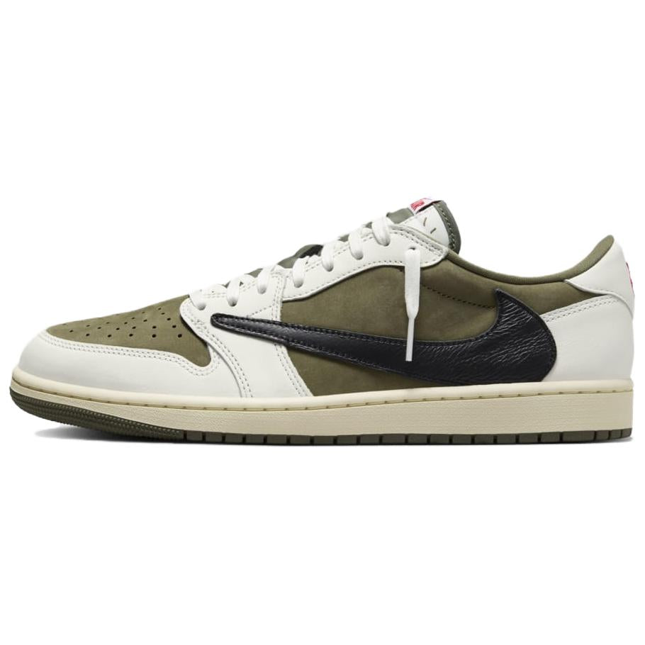 Jordan 1 Retro Low OG SP Travis Scott Medium Olive DM7866-200 スニーカー メンズ