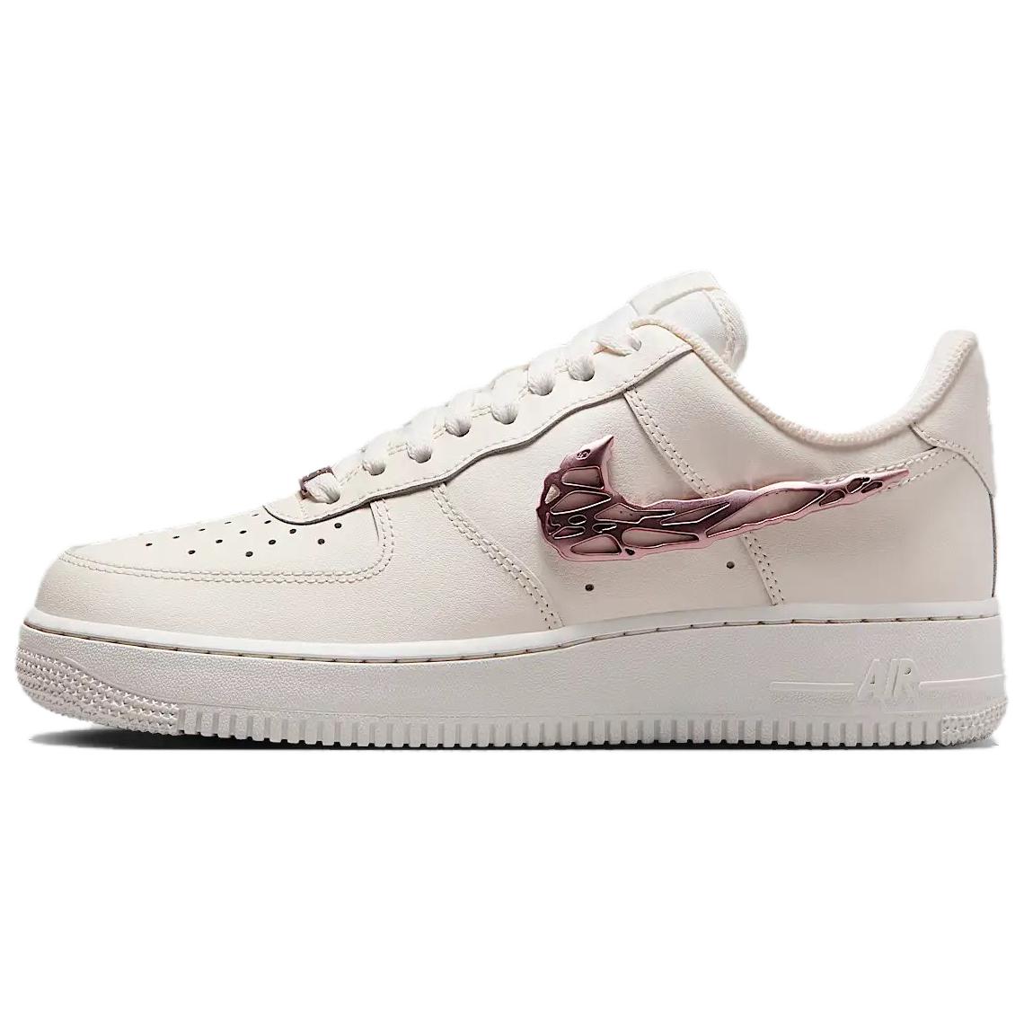 ナイキ Nike Air Force 1 Low Liquid Metal Swoosh Metallic Rose Gold IF1686-161 スニーカー レディース