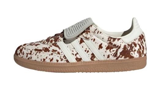 【新品・正規品・送料無料】アディダス adidas Samba LT Cow Print Brown White JS3931 スニーカー レディース 国内発送