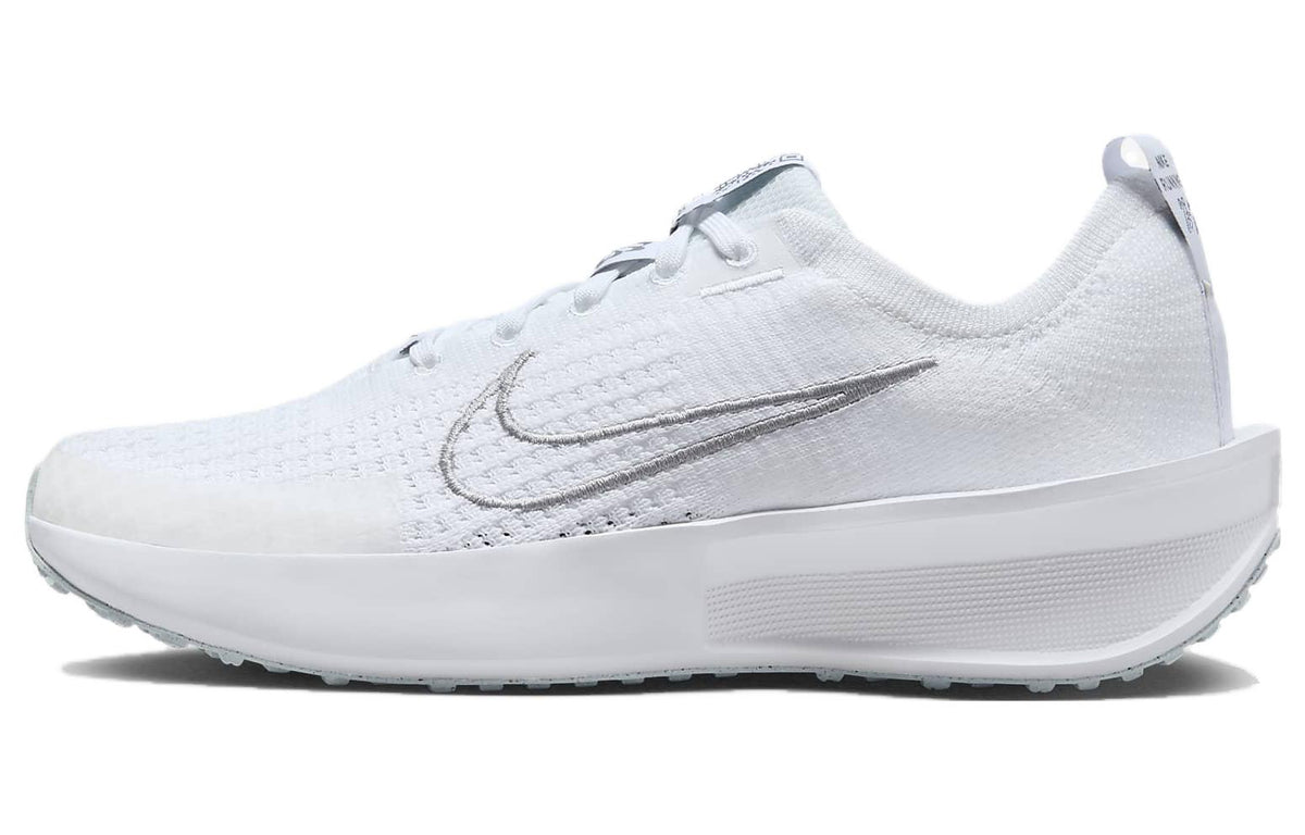 ナイキ Nike Interact Run White Pure Platinum Metallic Silver FD2292-100 スニーカー レディース