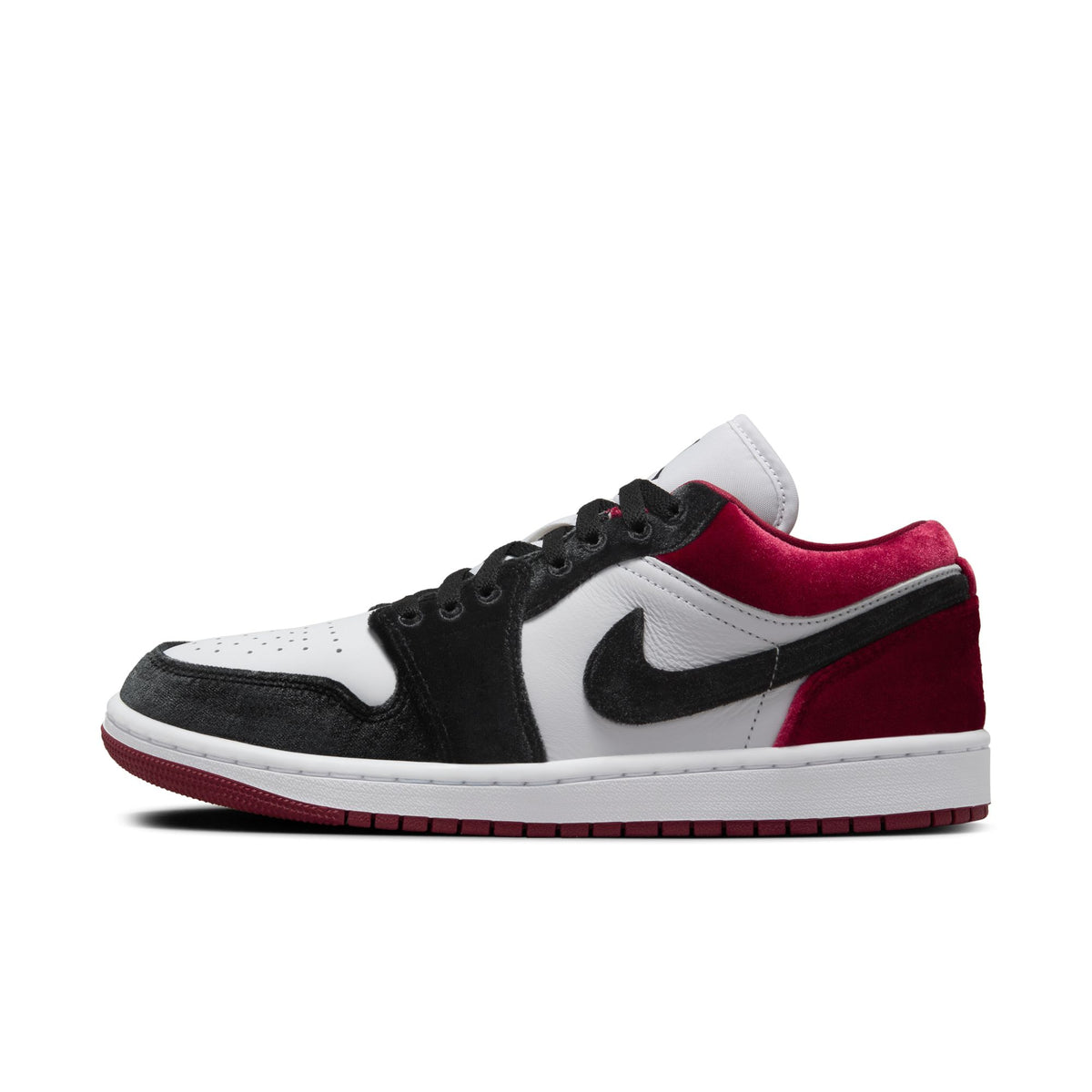 ジョーダン Jordan 1 Low SE Velvet Black Toe FZ3242-001 スニーカー レディース