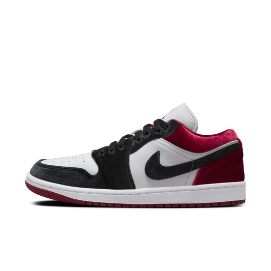 ジョーダン Jordan 1 Low SE Velvet Black Toe FZ3242-001 スニーカー レディース