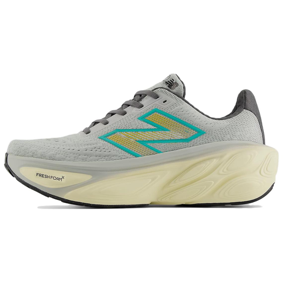 ニューバランス New Balance Fresh Foam X More v5 Brighton Grey Calcium Cyber Jade MMORLJ5 スニーカー メンズ