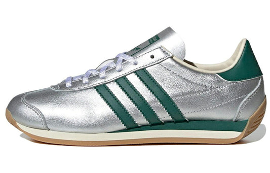 アディダス adidas Country OG Silver Metallic Collegiate Green IE8412 スニーカー レディース