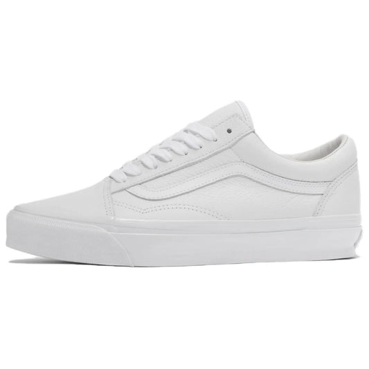 ヴァンズ Vans Premium Old Skool Leather White VN000CQDWWW スニーカー メンズ