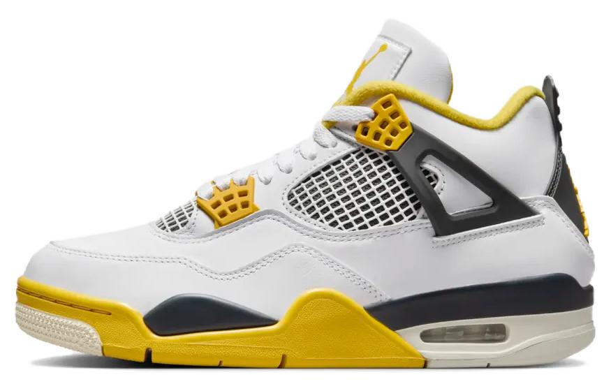 【新品・正規品・送料無料】Jordan 4 Retro Vivid Sulfur AQ9129-101 スニーカー レディース 国内発送