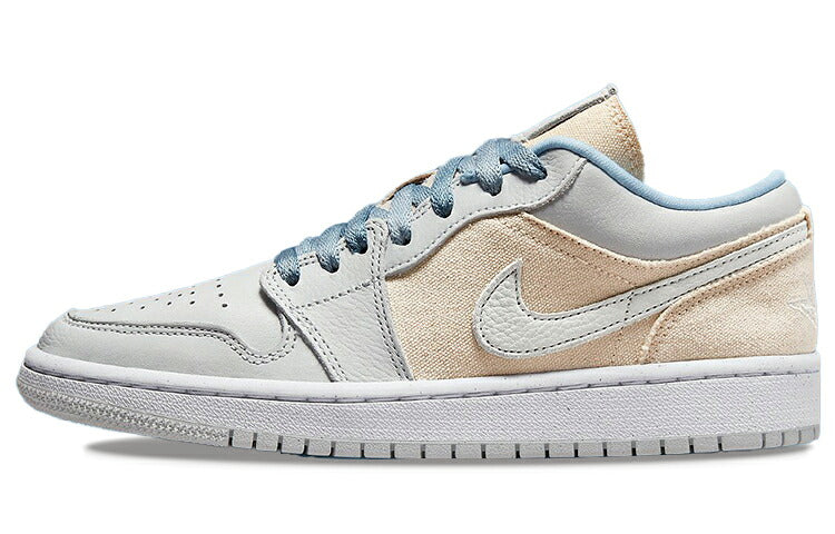 Jordan 1 Low Se Canvas Iris Whisper Sail DQ4151-500 スニーカー レディース