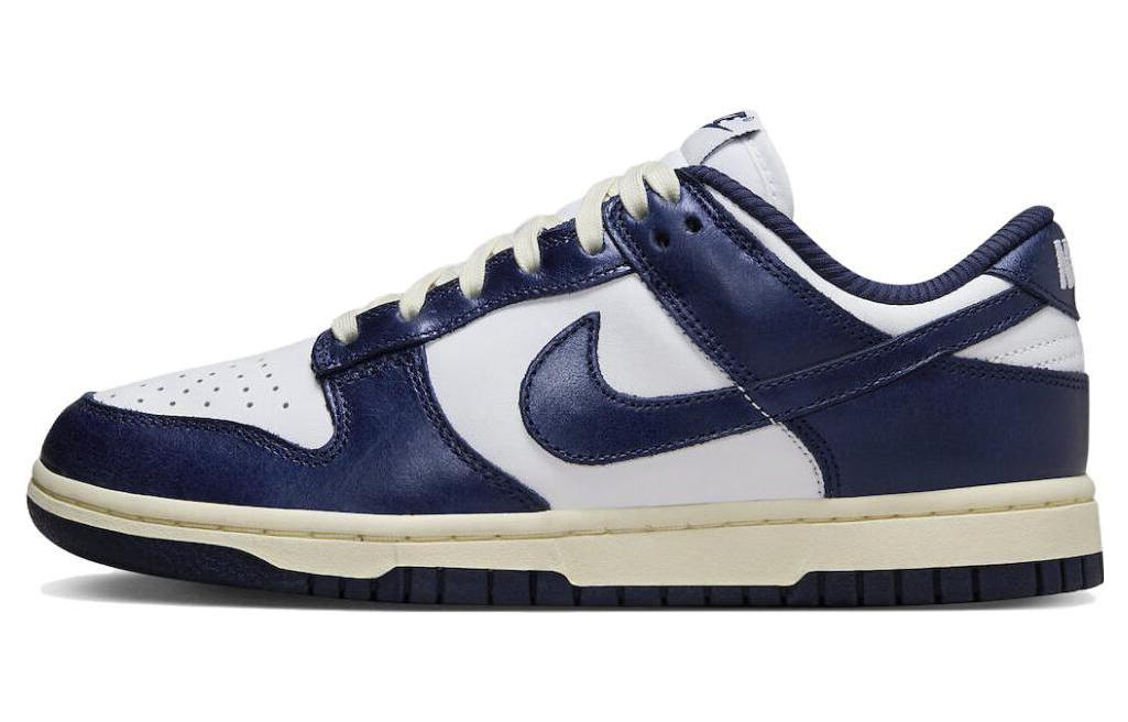 ナイキ Nike Dunk Low PRM Vintage Navy FN7197-100 スニーカー レディース