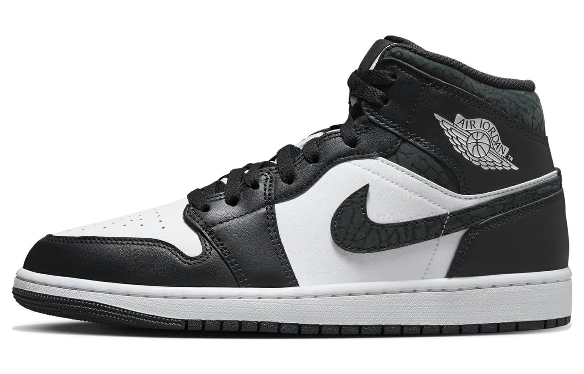 Jordan 1 Mid SE Panda Elephant FB9911-001 スニーカー メンズ
