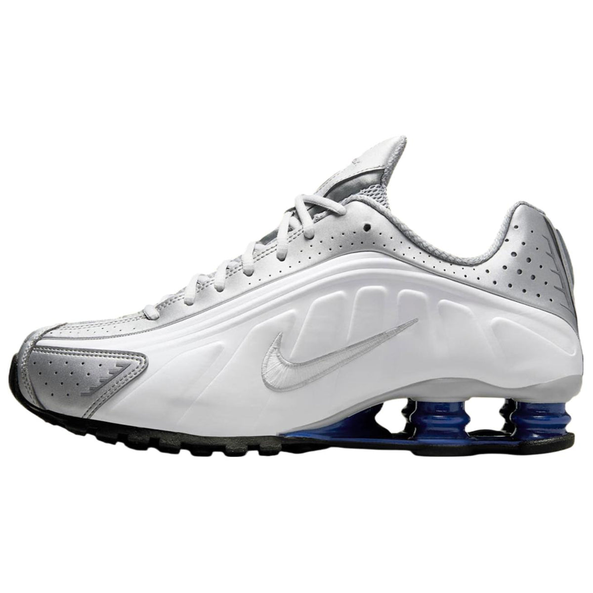 ナイキ Nike Shox R4 Metallic Silver Deep Royal Blue HQ1988-102 スニーカー メンズ