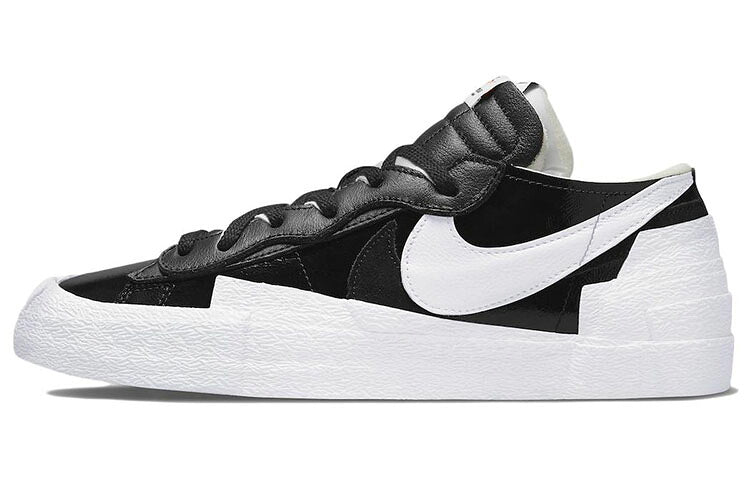 ナイキ Nike Blazer Low Sacai Black Patent Leather DM6443-001 スニーカー メンズ