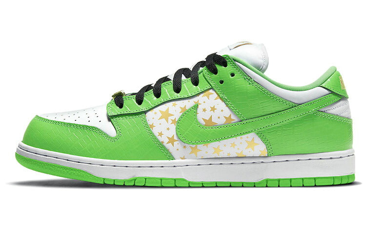 ナイキ Nike SB ダンク ロー Dunk Low Supreme Stars Mean Green (2021) DH3228-101 スニーカー メンズ