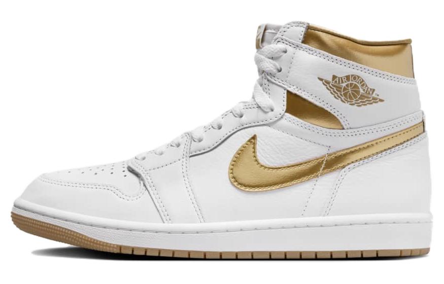 Jordan 1 Retro High OG Metallic Gold FD2596-107 スニーカー レディース