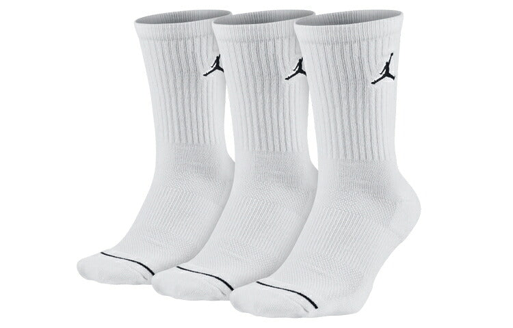 ジョーダン JORDAN Everyday Max Crew Socks 3 Pack White SX5545-100 靴下 メンズ