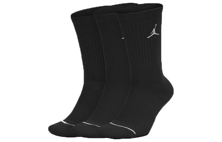 ジョーダン JORDAN Everyday Max Crew Socks 3 Pack Black SX5545-013 靴下 メンズ