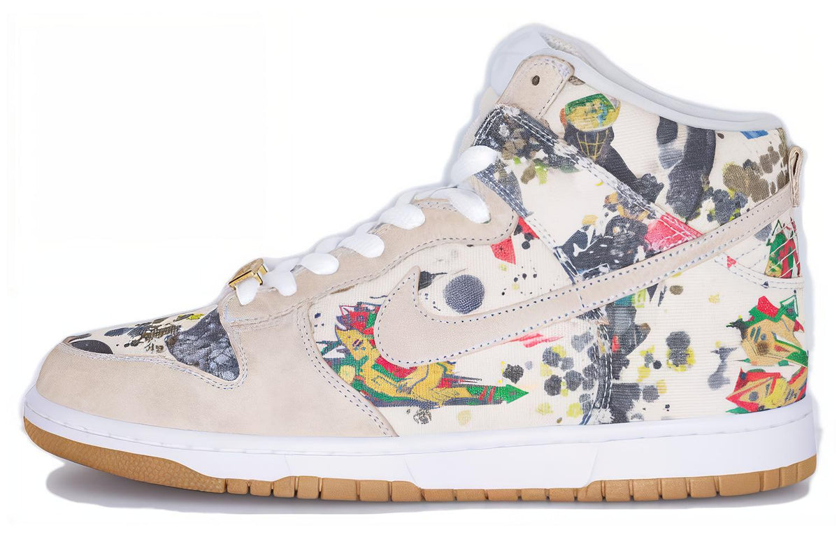 Supreme × ナイキ Nike Dunk SB "Rammellzee" スニーカー メンズ