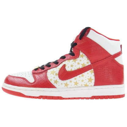ナイキ Nike Dunk High Pro SB Supreme Red Stars 307385-161 スニーカー メンズ