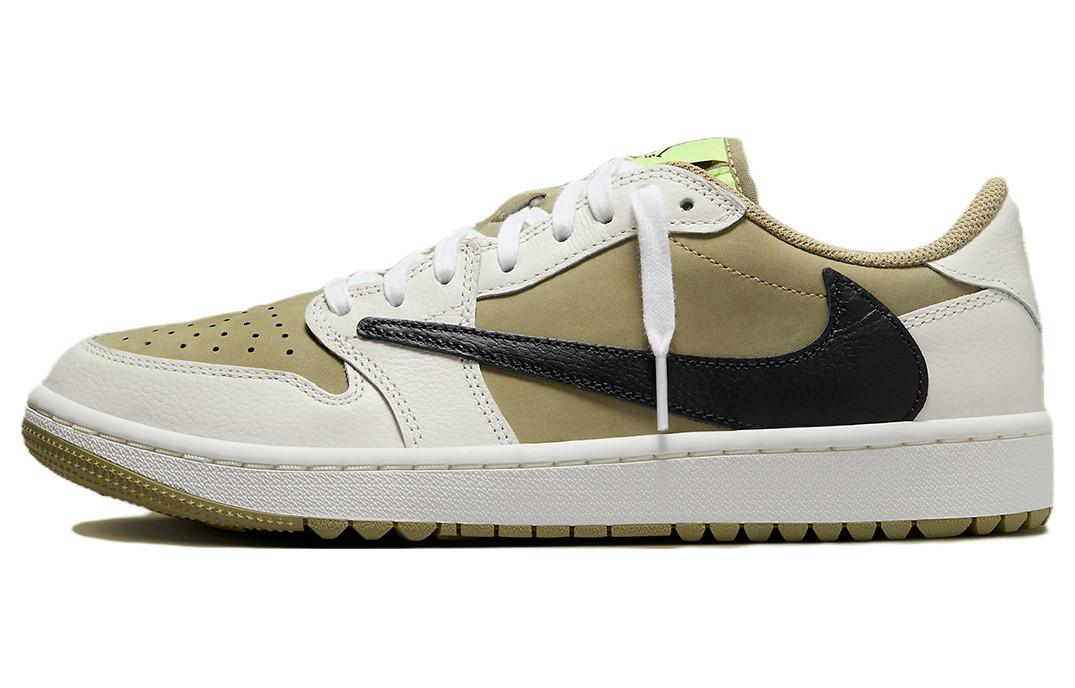 Jordan 1 Retro Low Golf Travis Scott Neutral Olive FZ3124-200 スニーカー メンズ