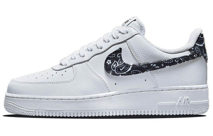 ナイキ Nike Air Force 1 Low '07 Essential White Black Paisley DH4406-101 スニーカー メンズ