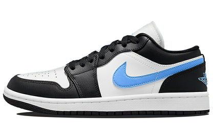 Jordan 1 Low Black University Blue White DC0774-041 スニーカー レディース