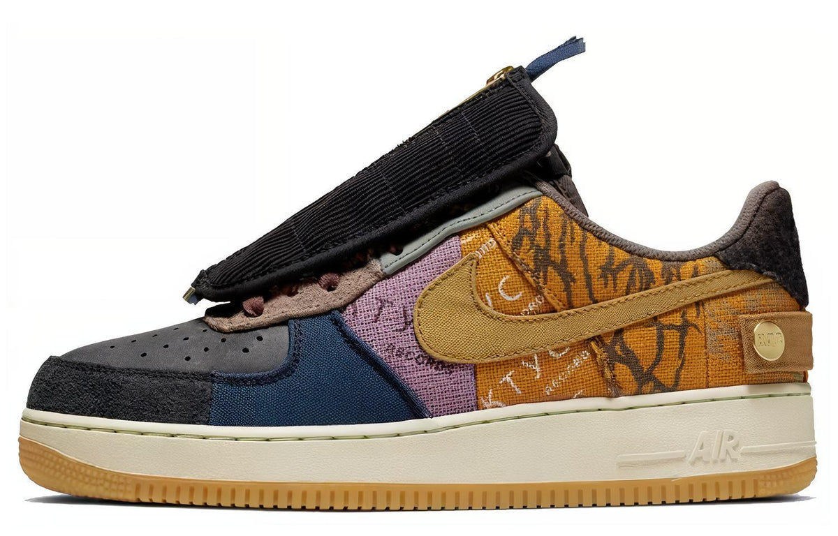 ナイキ NIKE × トラヴィス・スコット エアフォース 1 ロー カクタスジャック スニーカー ユニセックス