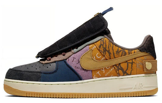 ナイキ NIKE × トラヴィス・スコット エアフォース 1 ロー カクタスジャック スニーカー ユニセックス