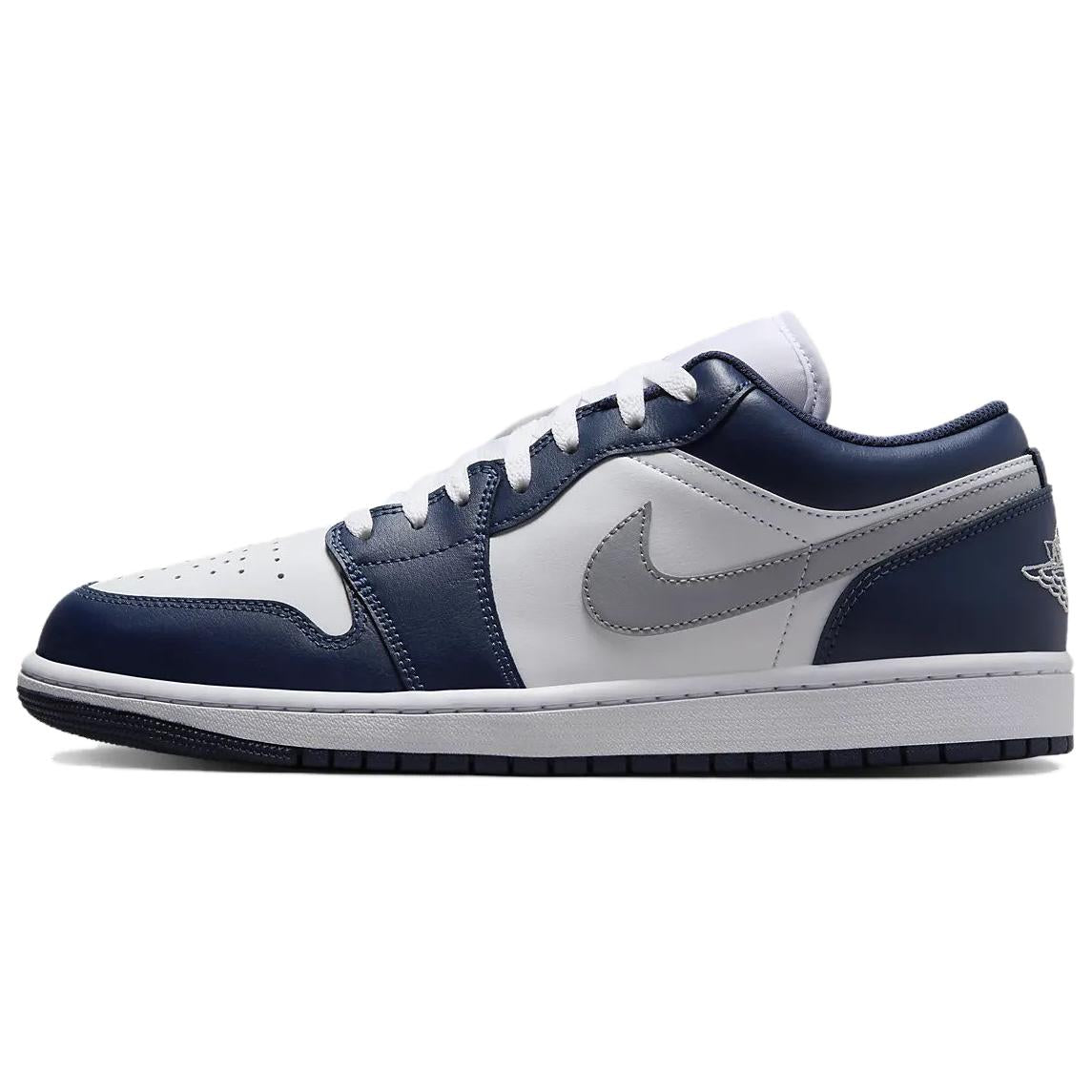 ナイキ NIKE エアジョーダン1 ロー NIKE AIR JORDAN 1 LOW スニーカー ホワイト ネイビー メンズ レディース ローカット